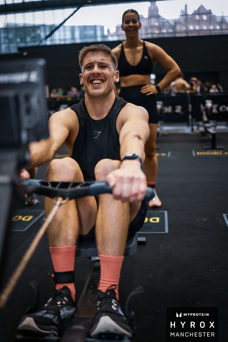 H Y R O X  -  M A N C H E S T E R. 

Absolutely loved my first experience of Hyrox &amp; can’t wait to do it again…the atmosphere &amp; support was incredible! 🔥

Great to see like minded people all striving to be the best version of themselves! 🏃‍♂️ 

Inter school Hyrox competitions…🤔