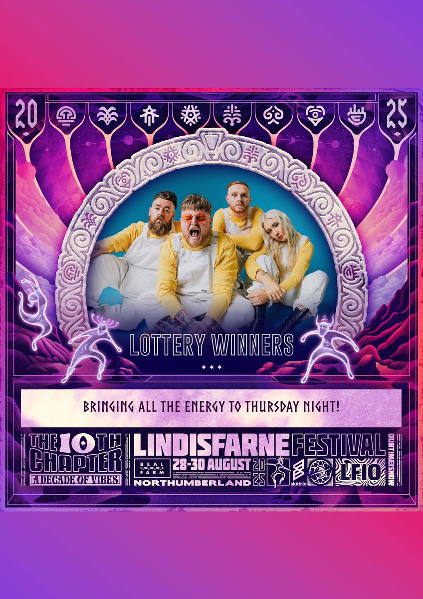 Lottery Winners (@lotterywinners) on Twitter photo Two more massive festivals to add to our whirlwind summer! 😍☀️
<a href="/Oceanfest/">GoldCoast Oceanfest</a> <a href="/lindisfarnefest/">Lindisfarne Festival</a> Two more massive festivals to add to our whirlwind summer! 😍☀️
<a href="/Oceanfest/">GoldCoast Oceanfest</a> <a href="/lindisfarnefest/">Lindisfarne Festival</a>