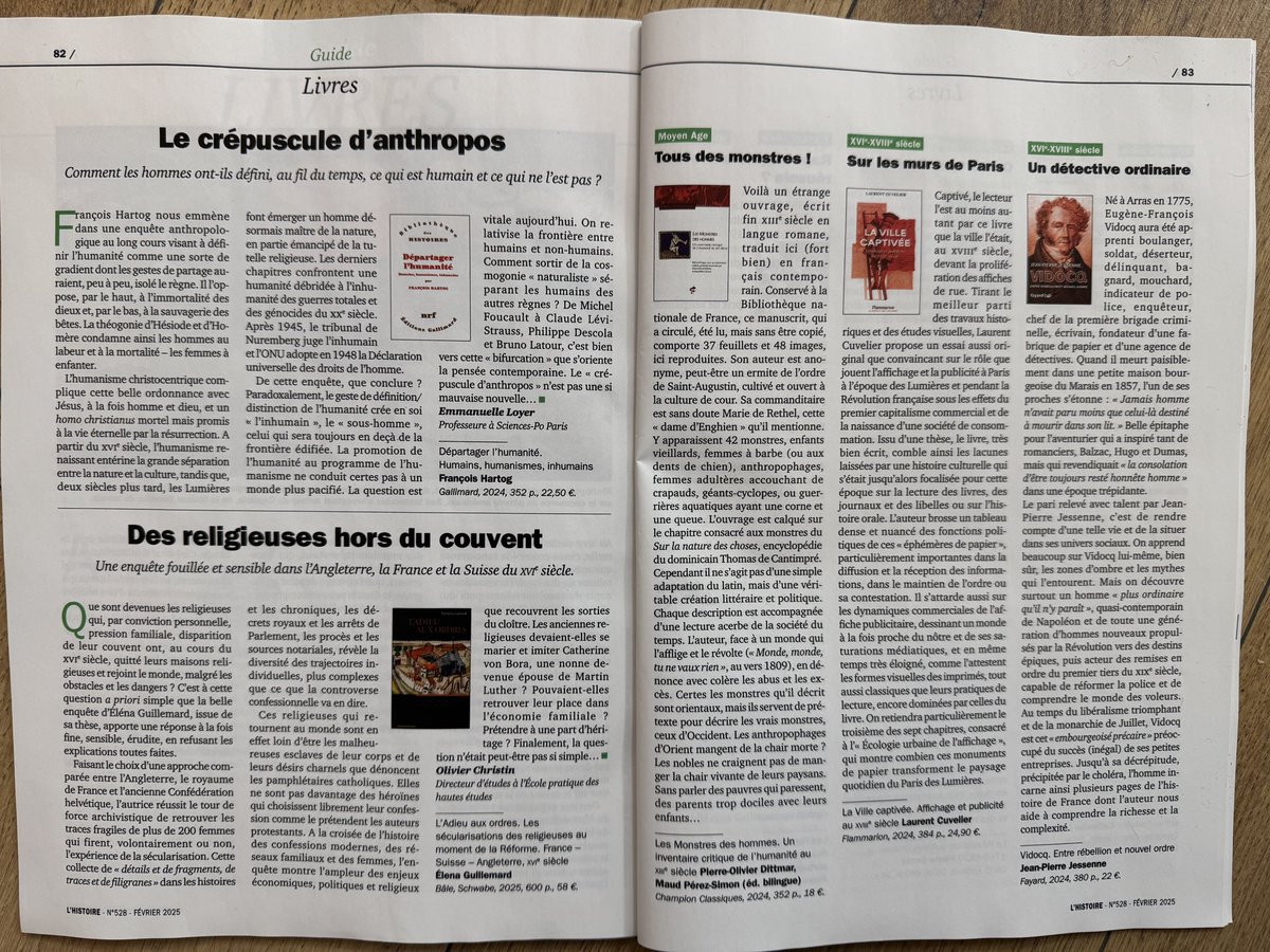 Maud Pérez-Simon (@m_perezsimon) on Twitter photo Nos #monstres sont dans la sélection du mois de <a href="/maglhistoire/">L'Histoire</a>. Merci pour la recension ! <a href="/PO_Dittmar/">PO Dittmar</a> <a href="/HonoreChampion/">Éditions Honoré Champion</a> <a href="/Sorbonne_Nvelle/">Université Sorbonne Nouvelle</a> <a href="/InstUnivFr/">Institut universitaire de France (IUF)</a> Nos #monstres sont dans la sélection du mois de <a href="/maglhistoire/">L'Histoire</a>. Merci pour la recension ! <a href="/PO_Dittmar/">PO Dittmar</a> <a href="/HonoreChampion/">Éditions Honoré Champion</a> <a href="/Sorbonne_Nvelle/">Université Sorbonne Nouvelle</a> <a href="/InstUnivFr/">Institut universitaire de France (IUF)</a>