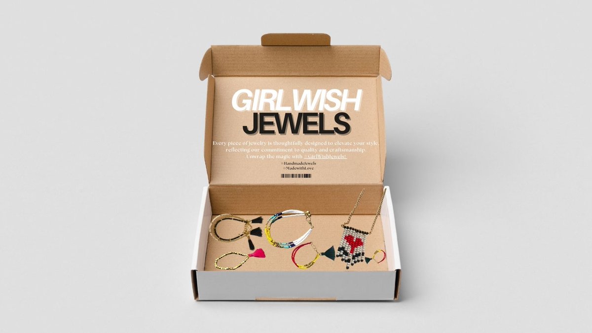 girlwishjewels's tweet photo. Handmade with love, packed with surprises! Are you ready to unwrap something special? 💖✨
Exclusive handcrafted bead jewelry, just for you!
#GirlWishJewels #JewelrySurprise #UnwrapTheMagic https://t.co/zvYcvXlHFb