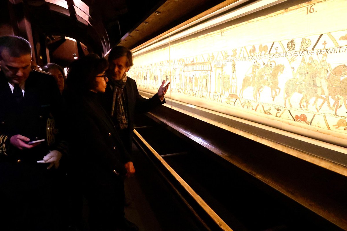 La tapisserie de Bayeux, chef-d'œuvre millénaire, nous relie à notre passé, à l’histoire de Guillaume le Conquérant et à celle de l’Europe. Il est temps d’offrir à ce trésor unique l’écrin qu’il mérite. 

👉 Aujourd’hui, je suis fière d’annoncer le lancement des travaux de