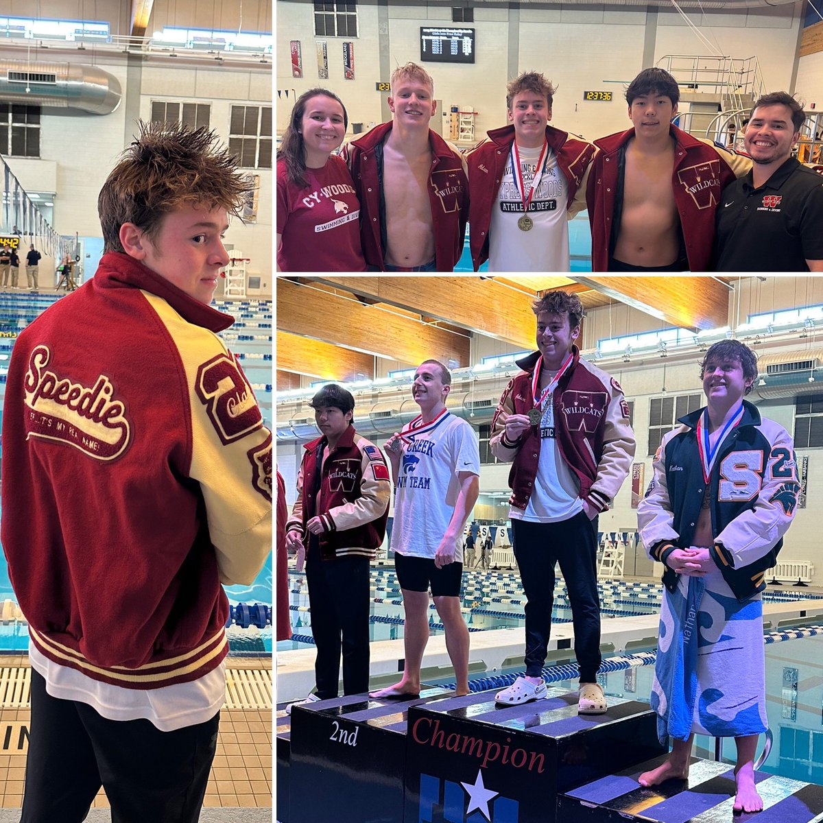 Cy Woods Athletics 212 (@cw_athletics) on Twitter photo With a name like Speedie, y’all kinda had to know how this was gonna go.. 😜 🥇 Congrats!! <a href="/CyWoodsSwim/">Cy Woods Swimming & Diving</a> With a name like Speedie, y’all kinda had to know how this was gonna go.. 😜 🥇 Congrats!! <a href="/CyWoodsSwim/">Cy Woods Swimming & Diving</a>