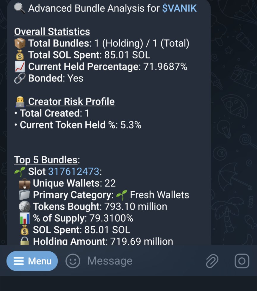 🚨🚨🚨🚨🚨Rugg Alert🚨🚨🚨🚨
BGuk6Kwbc7RrKQBtt7NayqEx8KfATeCwV5t4GvmLpump
$VANIK