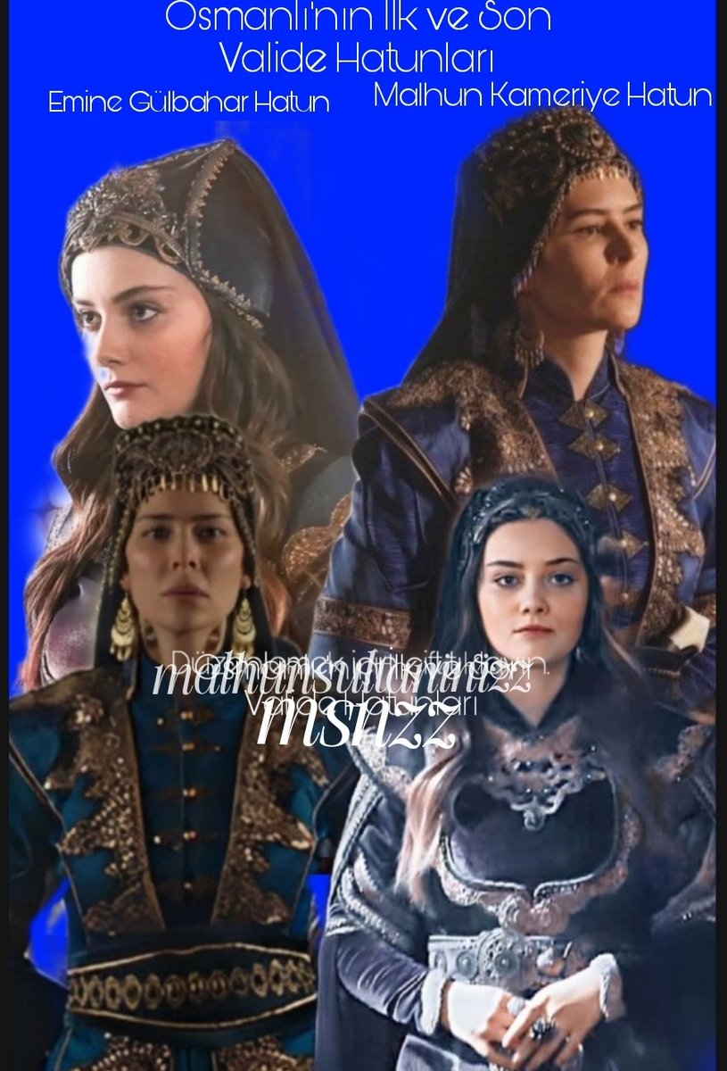 mrbbenelif's tweet photo. #Osmanlı 'nın İlk ve Son Valide Hatunları
#KuruluşOsman #mehmetfetihlersultanı #EmineGülbaharHatun
#MalhunKameriyeSultan #DevletAna #OsMal #MehGül https://t.co/F9ZtMLDi47