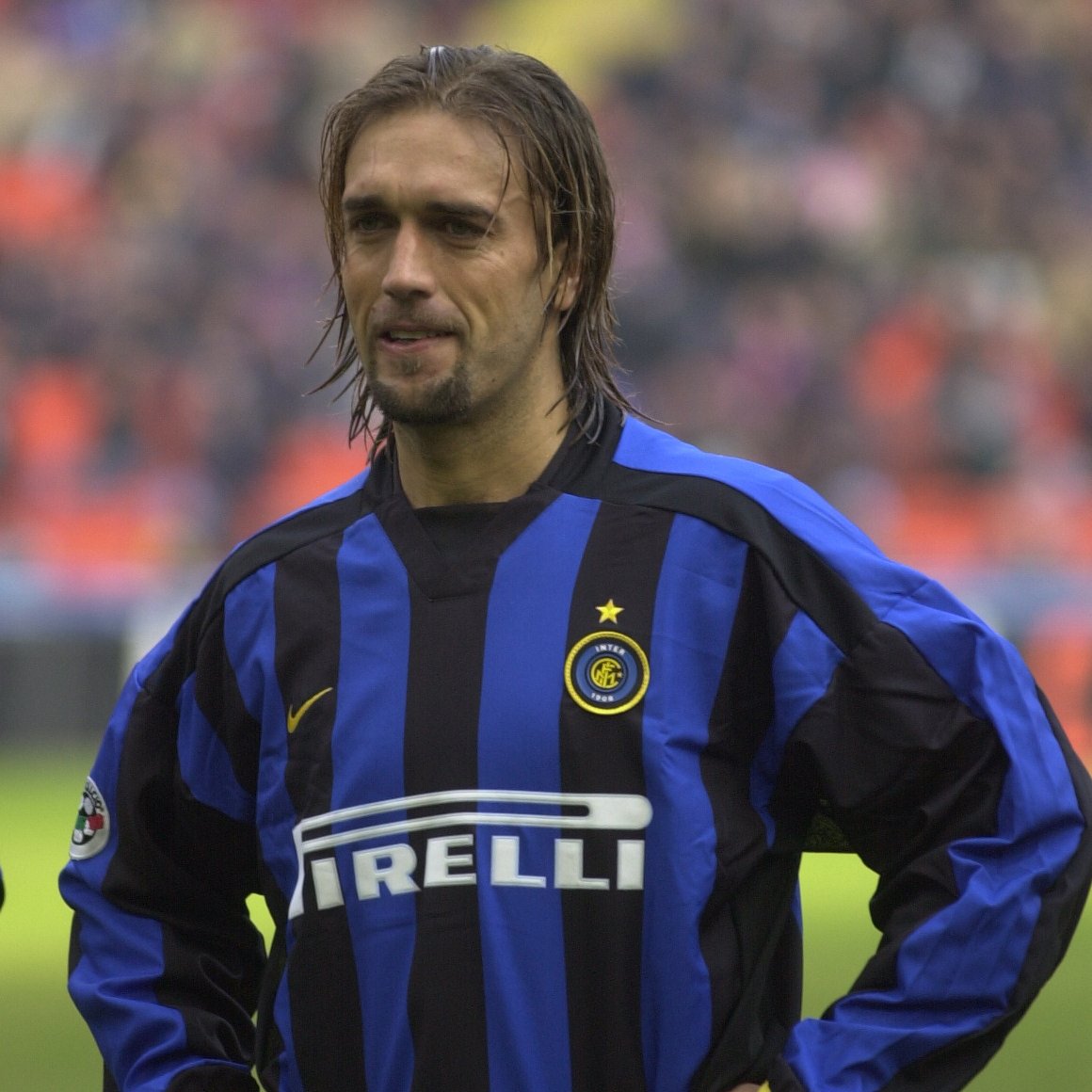 Inter's tweet photo. Buon compleanno Batigol 🎂🖤💙

#ForzaInter https://t.co/rgJyQn8wgz