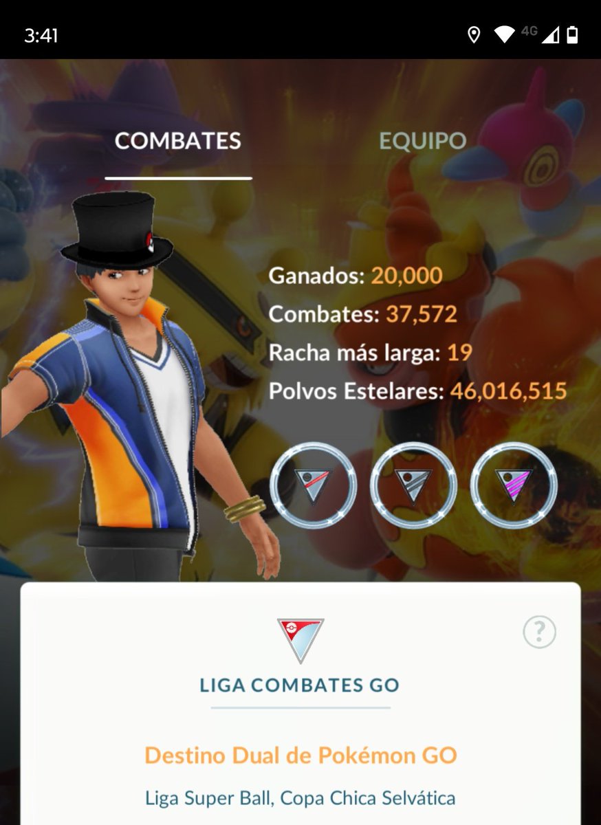 20k victorias en la #GBL #PokemonGO