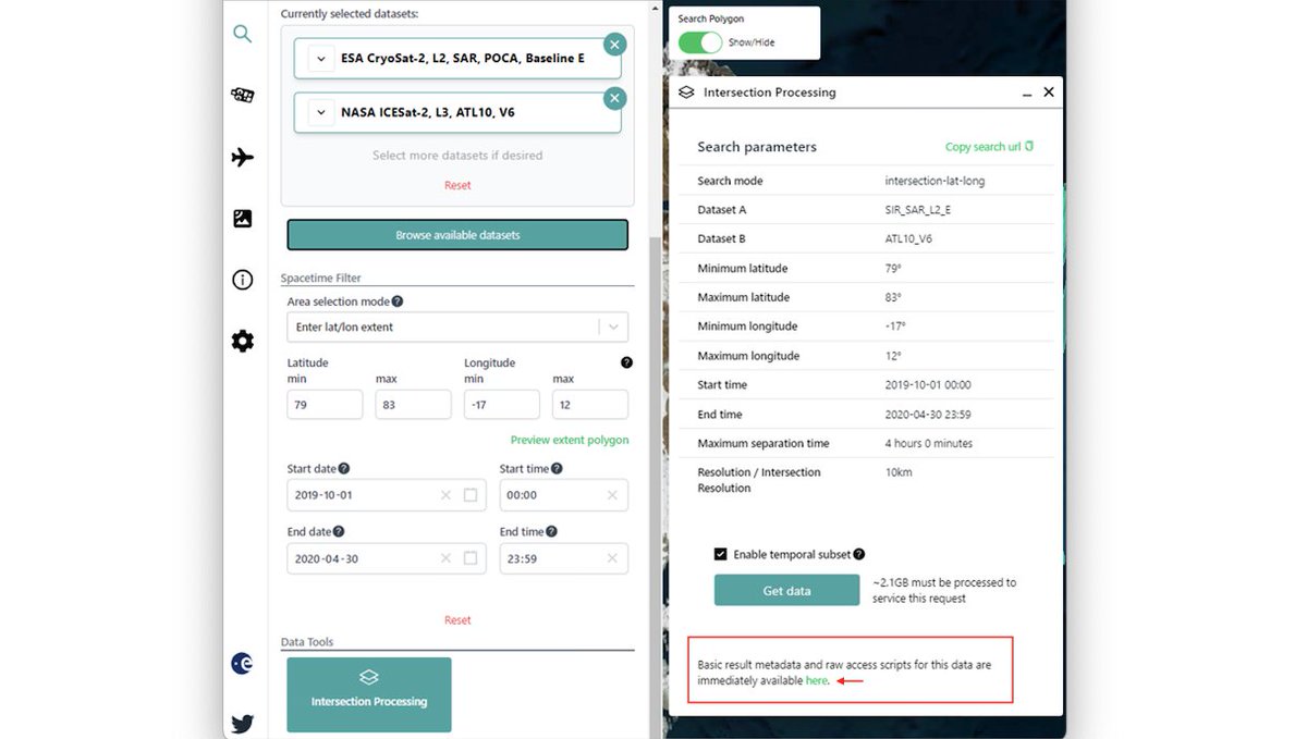 NASAEarthData's tweet image. Data learning resource: Learn how to work with select snow and ice datasets from NASA&apos;s National Snow and Ice Data Center DAAC using #Jupyter notebook-based tutorials. #NSIDCDAAC

➡️Access tutorials: go.nasa.gov/49lrFSB