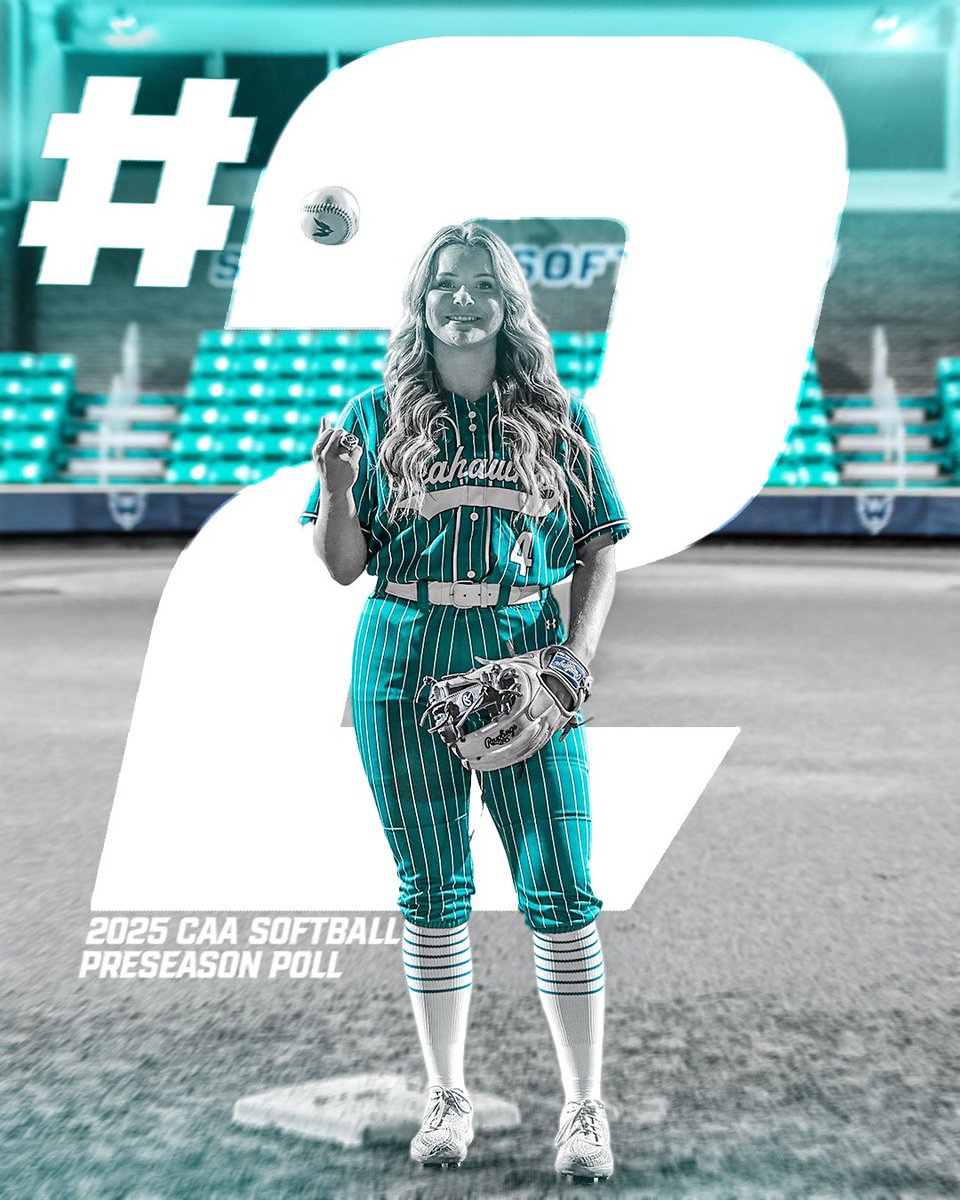 Checking in at No. 2 in the 2025 CAA Preseason Coaches Poll

👉 bit.ly/4huDwlY