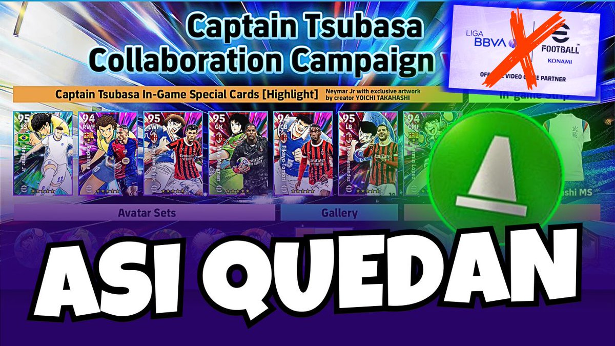 _KRISAR's tweet photo. ADIÓS LIGA MX❓😒
Todos los Entrenamientos para Capitán Tsubasa #eFootball2025
🔴 YouTube Link👉 https://t.co/HuiqqNqFIP
@we_konami @KonamiLatAm #イーフト #イーフト垢販売 #CapTsubasa https://t.co/RYQeqQCgcr