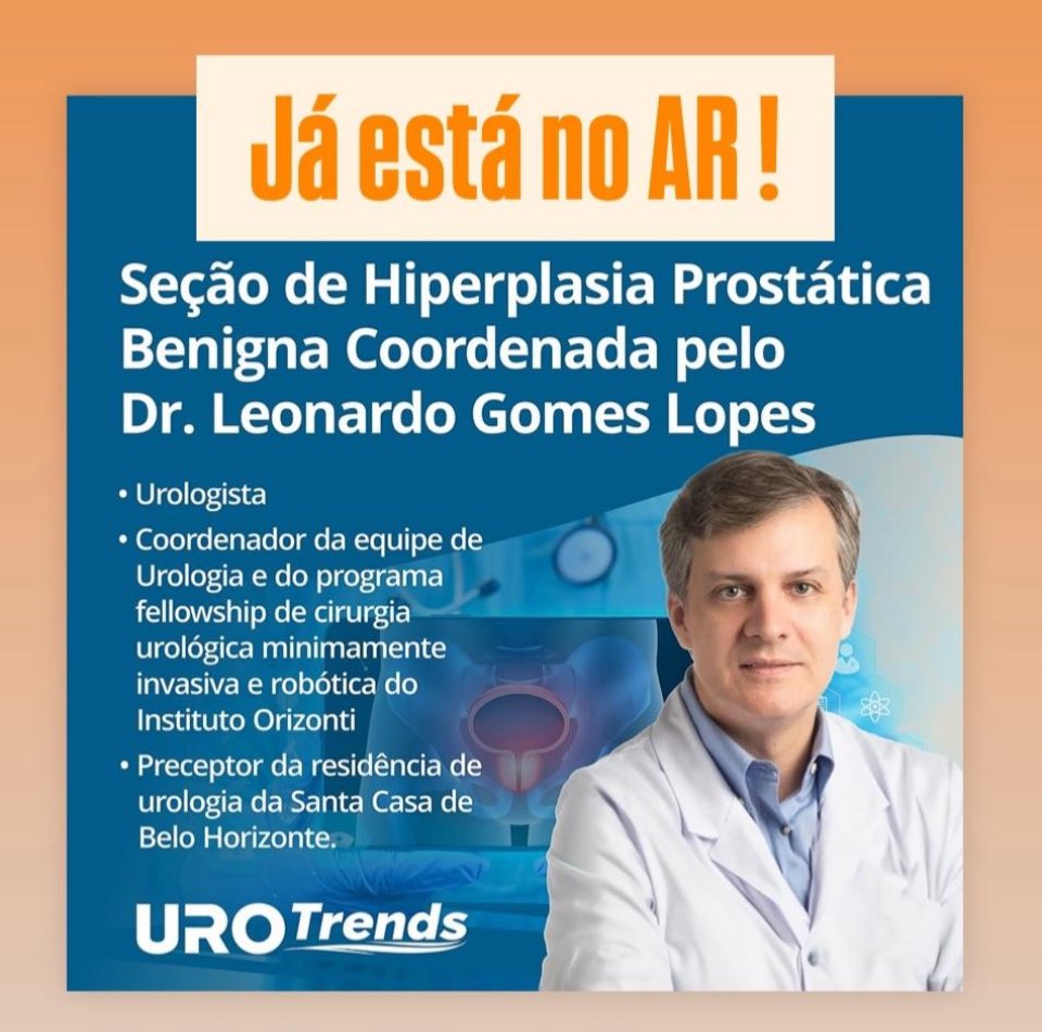 Leonardo Gomes (@leogomeslopes) on Twitter photo ✴️ UROTRENDS está no ar! 🇧🇷
Informações de qualidade, resumos de artigos científicos, agenda de eventos, notícias e muito mais, tudo em um único lugar. Confere lá!!
urotrends.com
<a href="/Moser_DanielC/">Daniel Moser 🇧🇷🇮🇹</a> ✴️ UROTRENDS está no ar! 🇧🇷
Informações de qualidade, resumos de artigos científicos, agenda de eventos, notícias e muito mais, tudo em um único lugar. Confere lá!!
urotrends.com
<a href="/Moser_DanielC/">Daniel Moser 🇧🇷🇮🇹</a>