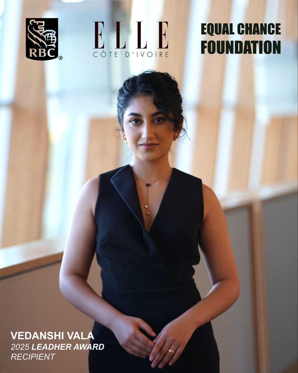 boltsafety's tweet photo. We are proud to share that our Executive Director, Vedanshi, is receiving the LEADHER Award alongside some of the most powerful women in the world.

The LEADHER Awards, presented by RBC in collaboration with The Equal Chance Foundation and (1/3) https://t.co/MM4tBGeFWF