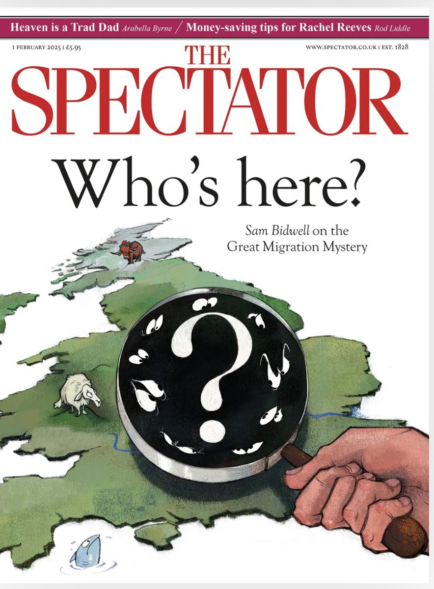 ColinBrazierTV's tweet photo. This week The Spectator notes that the UK has more illegal migrants than any other European nation. A former senior Home Office figure says maybe 1.2m illegals live among us. Last year we deported only 7,706. It’s time Britain got serious - like the US - about mass deportations. https://t.co/zSqM8Bhcsy