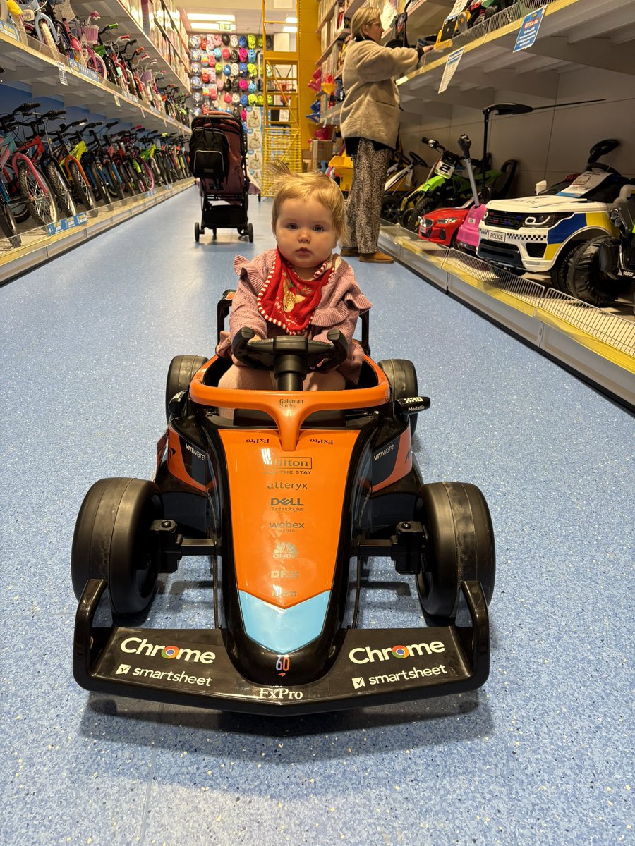 ShrubbJames's tweet photo. My future F1 star https://t.co/Jyum0Q2LKF