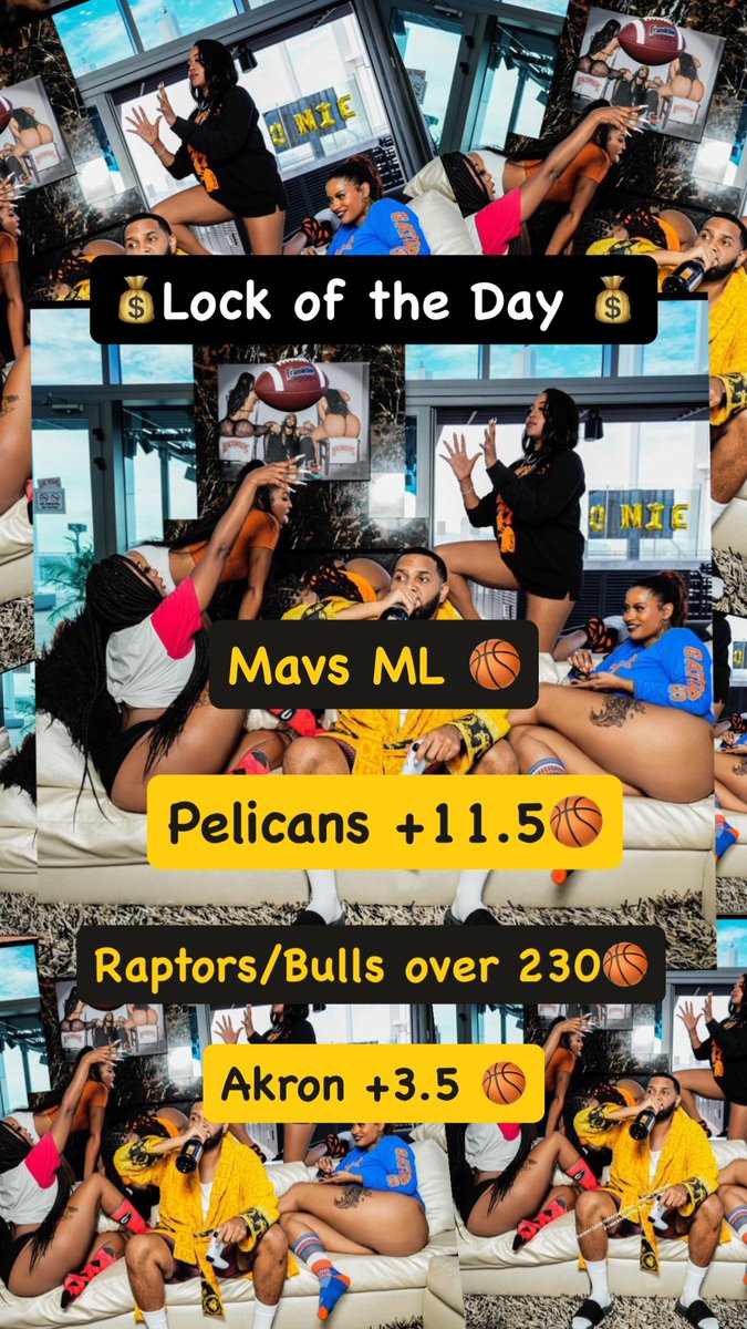 therealdjgoonie's tweet image. Plays for the day… #RunDatBet