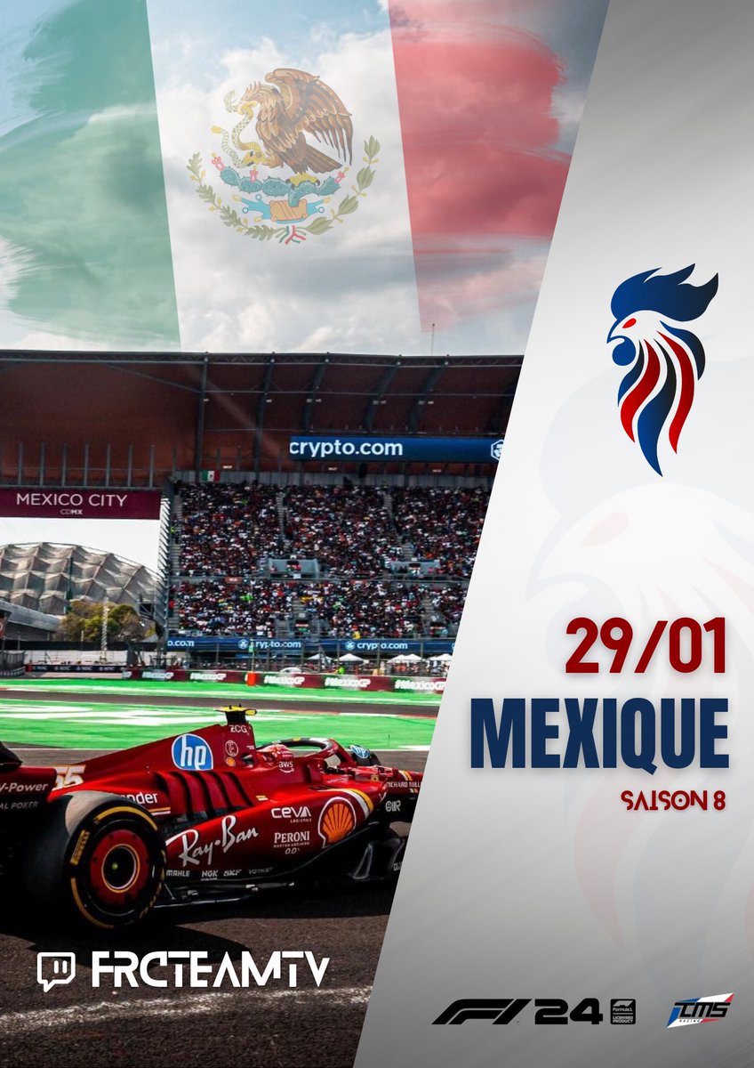 Suivez en direct ce soir la 4ᵉ manche du championnat FRC au Mexique 🇲🇽

Rendez-vous à 21h !