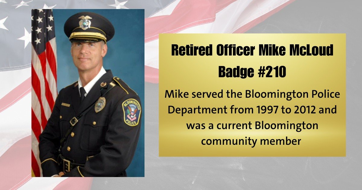 Bloomington Police tweet media