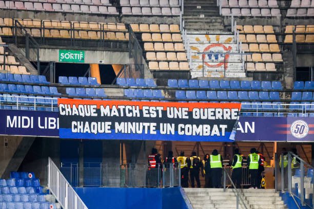 MHSC_ULTRAS's tweet photo. 🚨 La Butte a envoyé un message aux joueurs avant la rencontre face à Lens ! 💭

« CHAQUE MATCH EST UNE GUERRE, CHAQUE MINUTE UN COMBAT » ⚔️

#TeamMHSC https://t.co/IGgpJCjSKl
