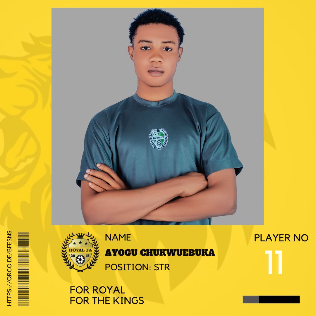RoyalFootballCl's tweet photo. No Defense is Safe ❌

Meet our strikers for the UFL 2024/25 season 

#royalfootballacademy #rfa #thekings #royal https://t.co/9gPjG6WmNX