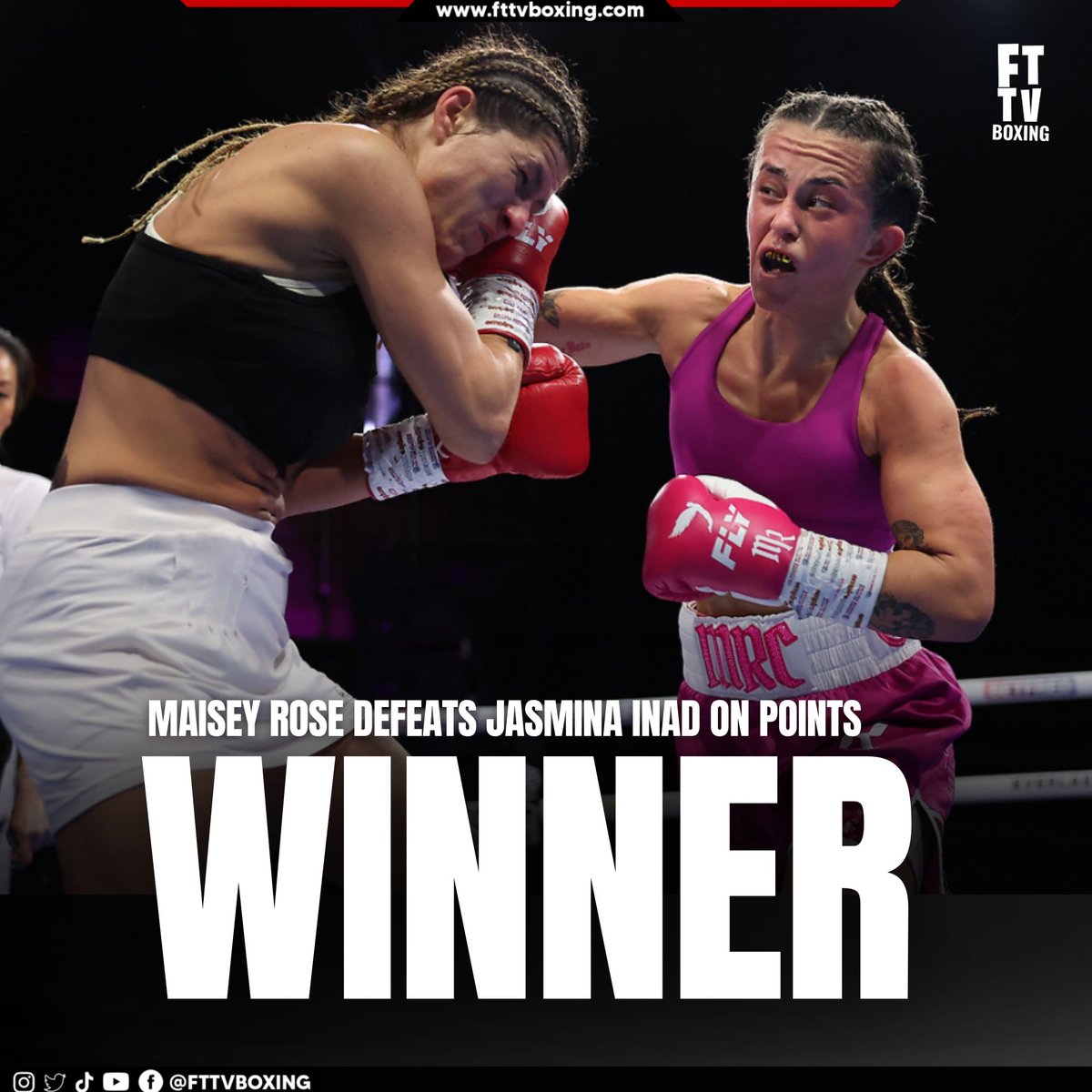 🥊 Before The Bell: Matchroom Boxing NXTGEN Live Updates! 🔥 

📢 LIVE RESULTS BELOW ⬇️ 

-Taylor Bevan def. Szymon Kajda by TKO (R2 at 1:31) 
-Jesse Brandon def. Jonatas Rodrigo Gomes de Oliveira by points (60-54) 
-Emmanuel Buttigieg def. James Todd by points (58-56) 
-Maisey