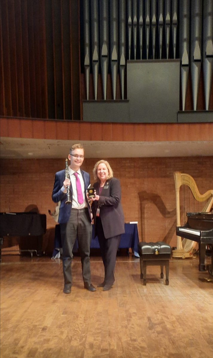 peterstoll2000's tweet photo. Fun teaching times! A visit to the Legere Studio with uni folks, and a high school student receiving his RCM Gold Medal https://t.co/ApIACB7VBk