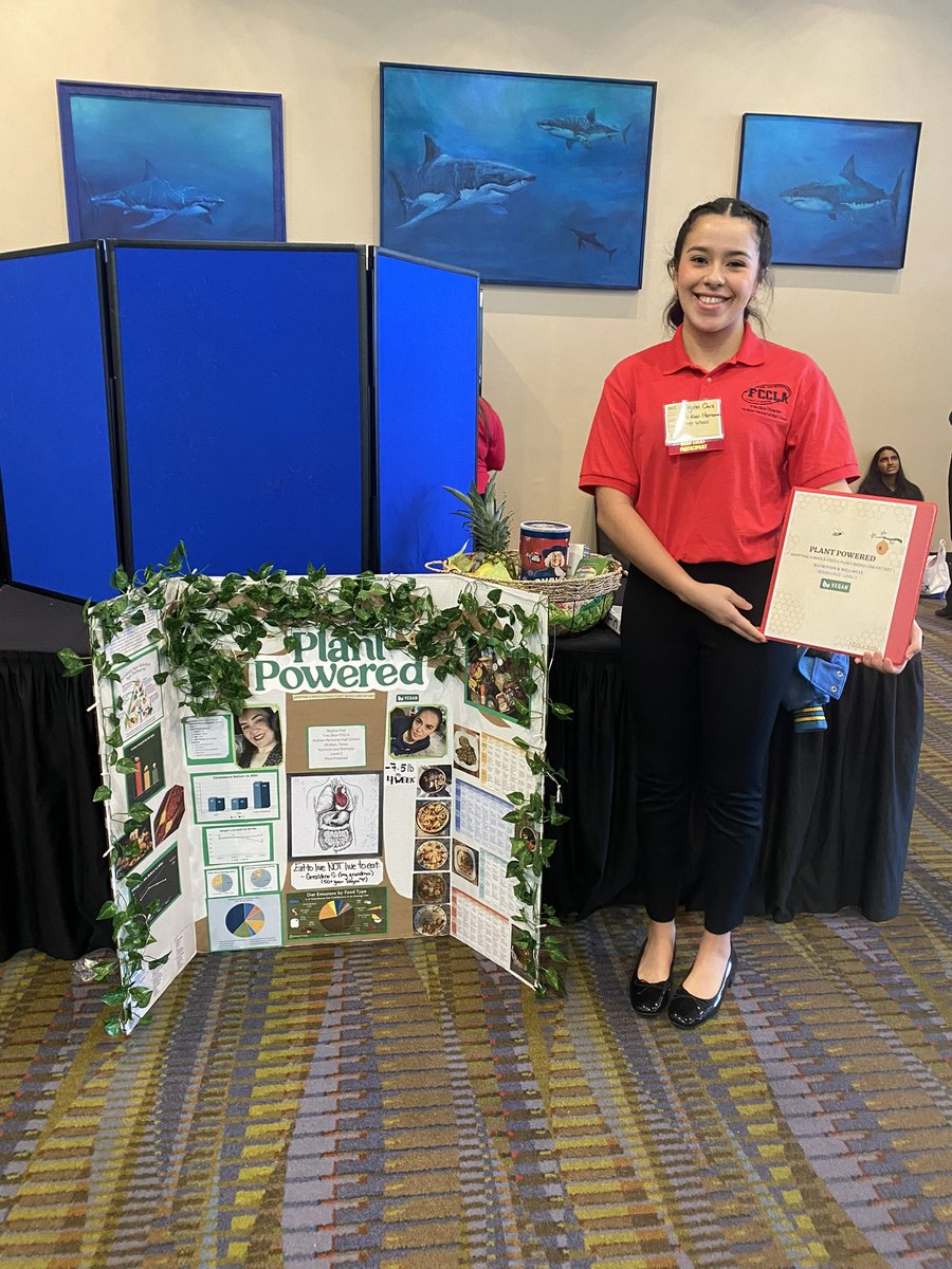 Wishing Regina,Treu Blue FCCLA member, the best of luck as she competes in her event called the Nutrition &amp; Wellness today at FCCLA Region V in Corpus Christi. <a href="/McAllenISDCTE/">McAllen ISD CTE</a> <a href="/McAllenMemorial/">Memorial High School</a>