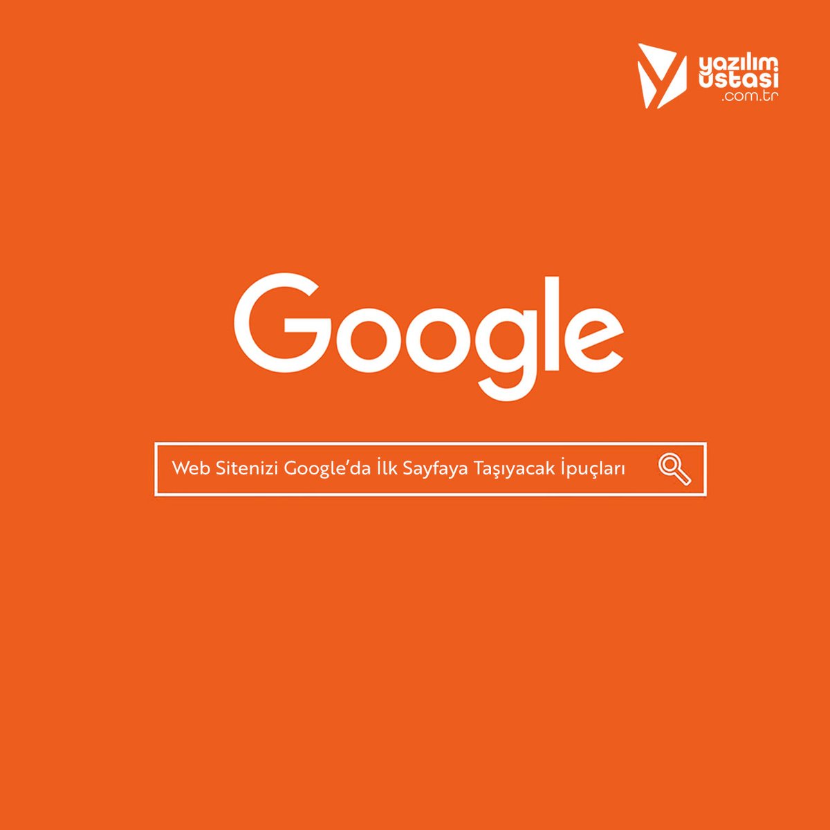 Web sitenizi Google’da ilk sayfaya taşımak mı istiyorsunuz? 🚀 SEO, backlink stratejileri ve içerik optimizasyonu ile zirveye ulaşın! Tüm ipuçları burada:

🔗 yazilimustasi.com.tr/web-sitenizi-g…

#TeğmenlerimizinYanındayız #SEO #Backlink #GoogleİlkSayfa