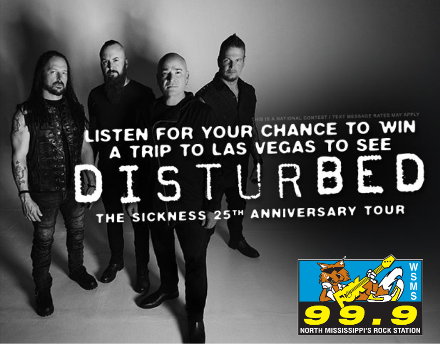 Get ready for Disturbed's Sickness 25th Anniversary Tour this May in Las Vegas! 🎸🎶 #DisturbedTour2022