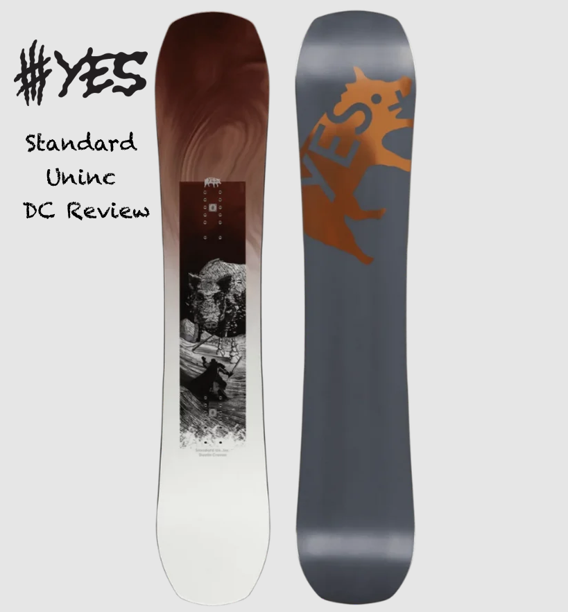 OldGuysRipToo's tweet photo. Yes snowboards Standard Uninc DC, a powder charging all mountain freestyle directional twin, is it a quiver killer? 

Read our review: https://t.co/UldBYj3bYU https://t.co/OfWPX3NCMh