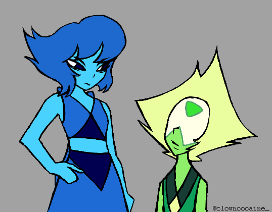 clowncocaine_'s tweet photo. 💙💚
#stevenuniverse #LapisLazuli  #Peridot #SU https://t.co/OAXZtknLVr