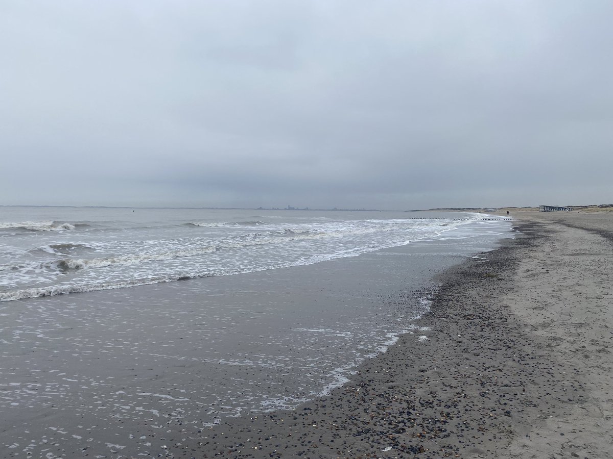 Mooie wandeling aan zee