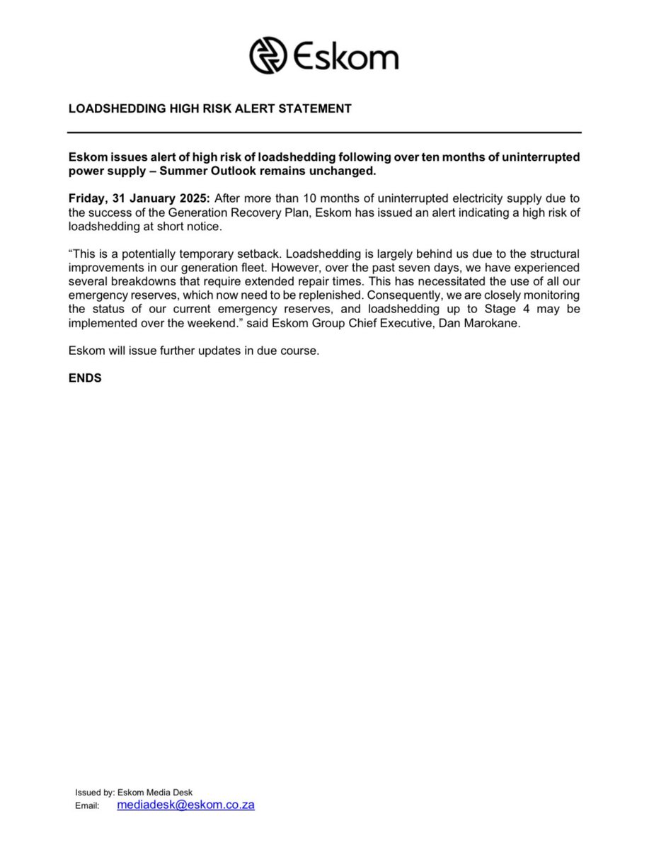 Gentlements's tweet photo. President of Rwanda Paul Kagame said Ramaphosa is lying about the situation in the DRC. Citizens started asking questions about why is SANDF in the DRC.

Now Eskom has implemented loadshedding to shift focus from the DRC matter. https://t.co/YhNUcA3gl8