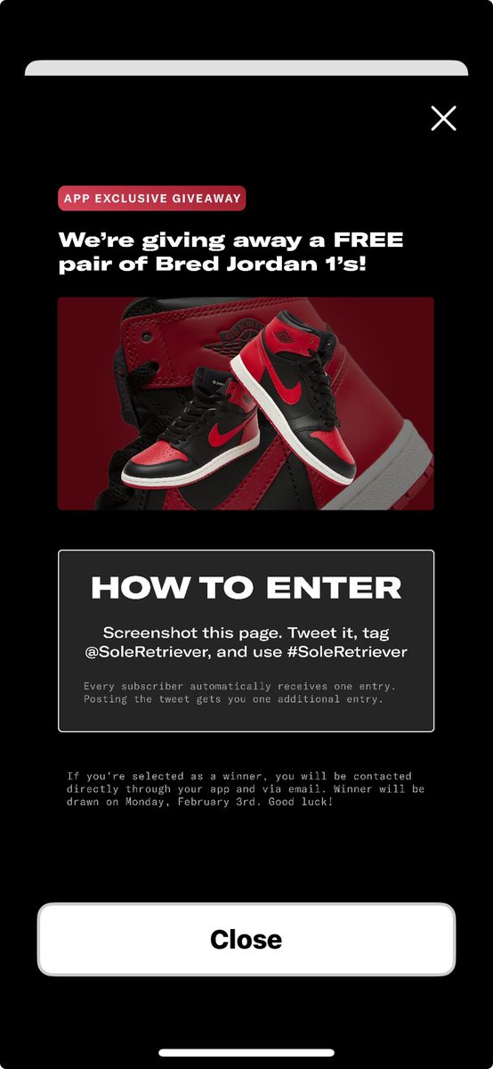 ⁦<a href="/SoleRetriever/">Sole Retriever</a>⁩ #SoleRetriever