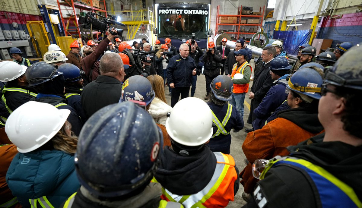 Ontario’s shipbuilding sector is an important asset for our province and country as we work to protect our economy and press the Trudeau government to meet Canada’s NATO commitments.

Today, I met with workers at <a href="/ONShipyards/">Ontario Shipyards</a> to hear how we can work together to protect Ontario,