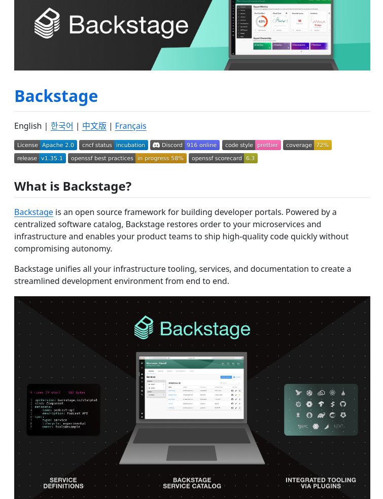 tom_doerr's tweet image. Open-source framework for developer portals