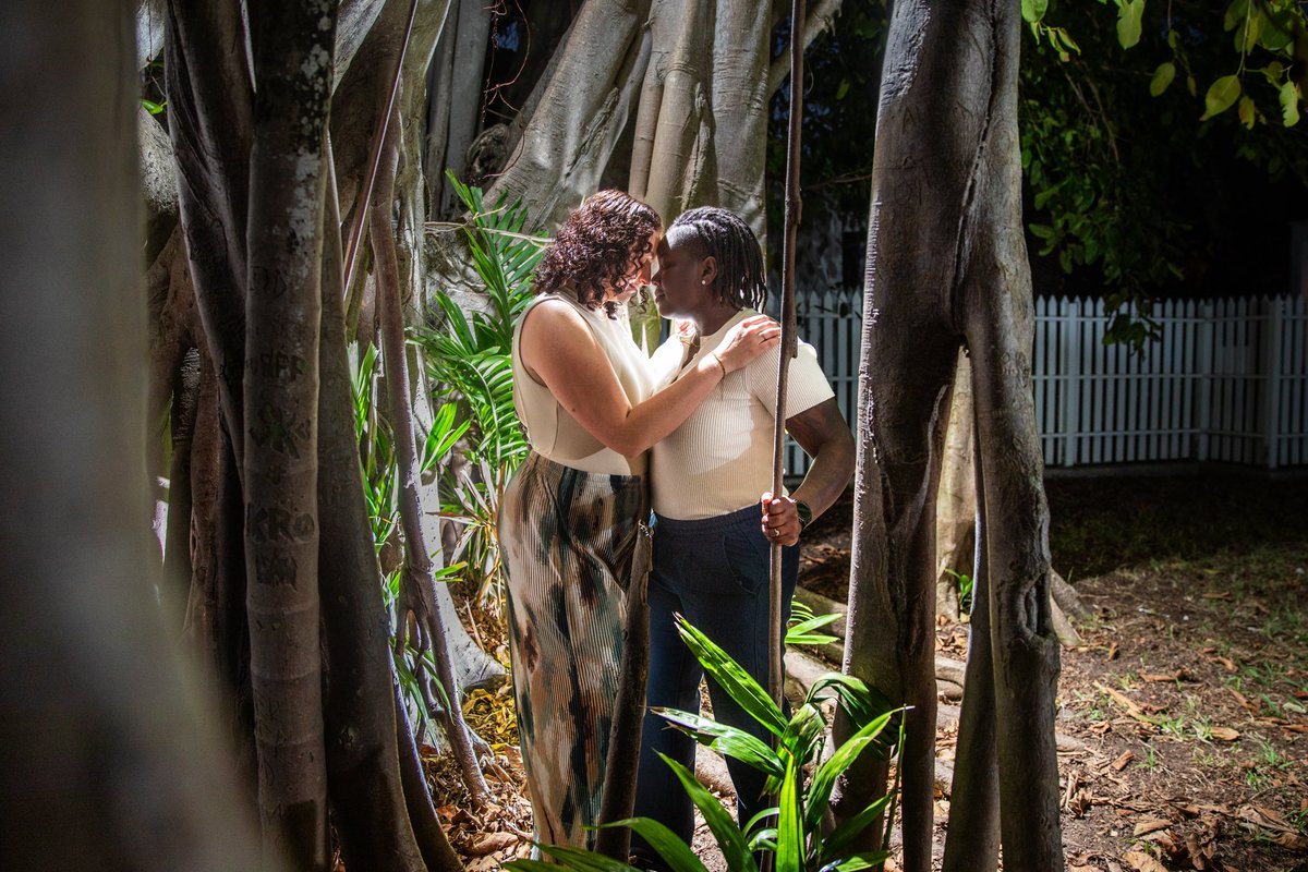KPorterPhotog's tweet photo. Bernenda &amp; Mayce do everything together, but one unforgettable night in Key West, their love story took its next step. “The easiest yes of my life.” ❤️ Mayce shared as she beamed happily.

#KeyWestProposal #keywesrphotographer https://t.co/RtFSSs9HRr