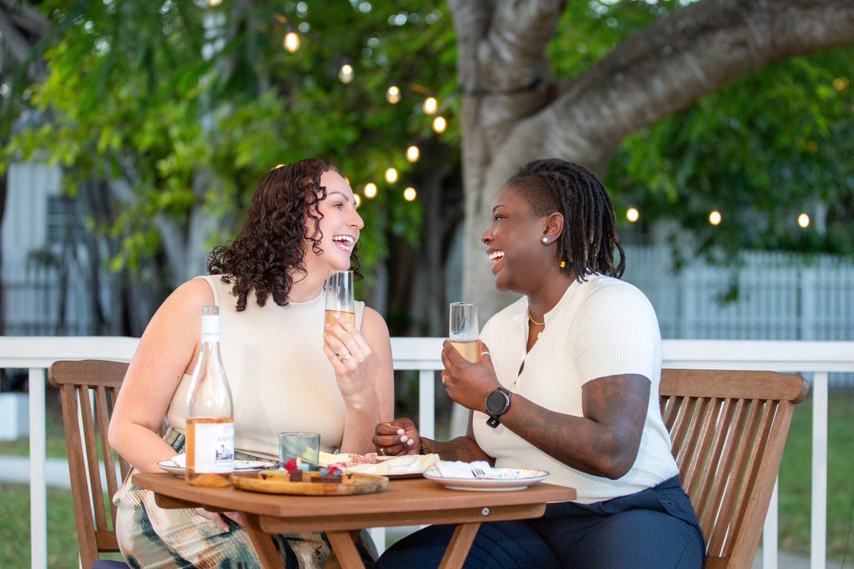 KPorterPhotog's tweet photo. Bernenda &amp; Mayce do everything together, but one unforgettable night in Key West, their love story took its next step. “The easiest yes of my life.” ❤️ Mayce shared as she beamed happily.

#KeyWestProposal #keywesrphotographer https://t.co/RtFSSs9HRr