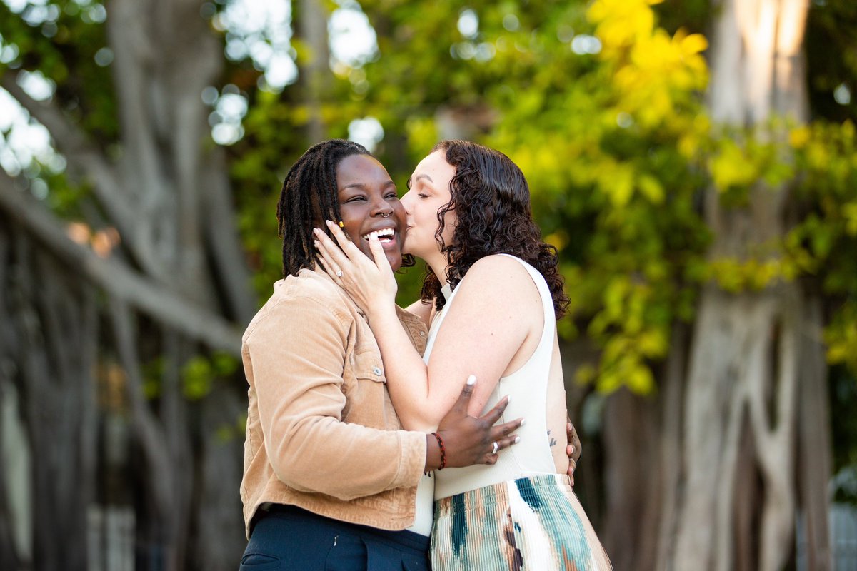 KPorterPhotog's tweet photo. Bernenda &amp; Mayce do everything together, but one unforgettable night in Key West, their love story took its next step. “The easiest yes of my life.” ❤️ Mayce shared as she beamed happily.

#KeyWestProposal #keywesrphotographer https://t.co/RtFSSs9HRr
