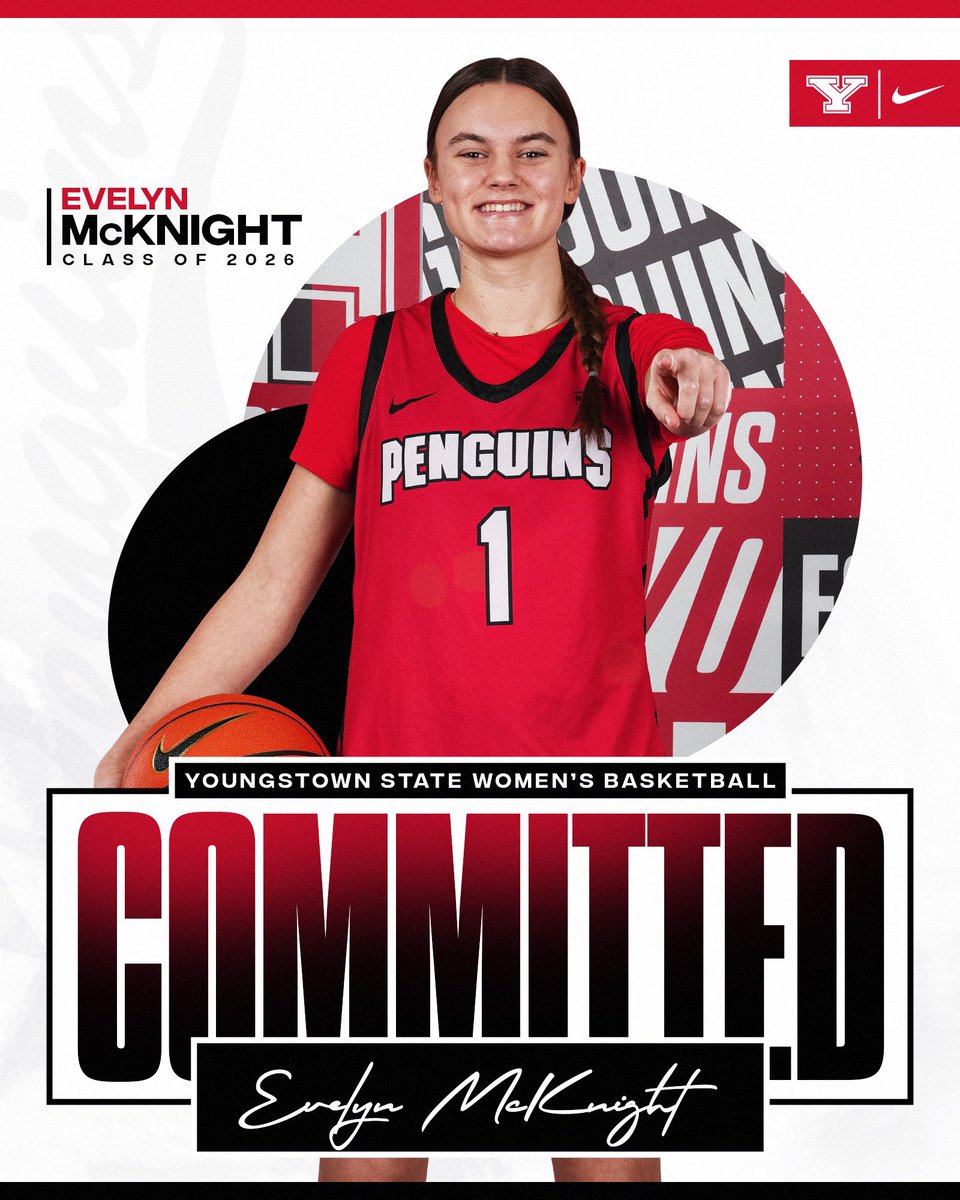 e_mcknight23's tweet image. Go Guins!! 🐧❤️🤍 #committed
@SMACBasketball @YSUWomensHoops @CoachJackson21 @_PeytonBooth @ShaynaOGore @CoachCourtD