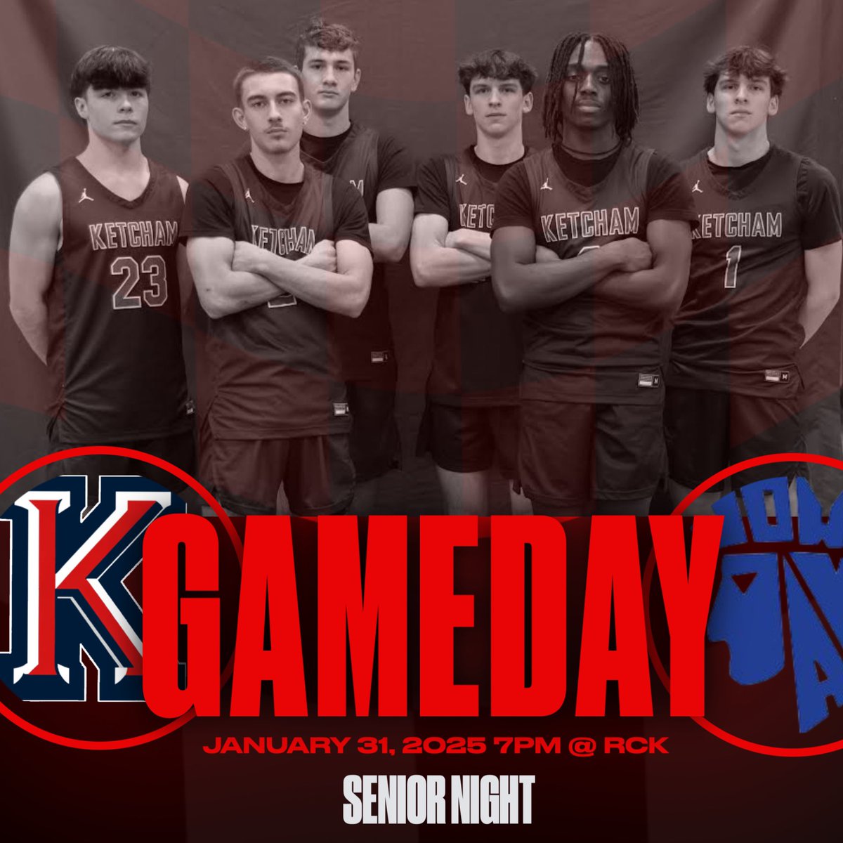 Come support our seniors as we take on JJ tonight at 7:00 PM.