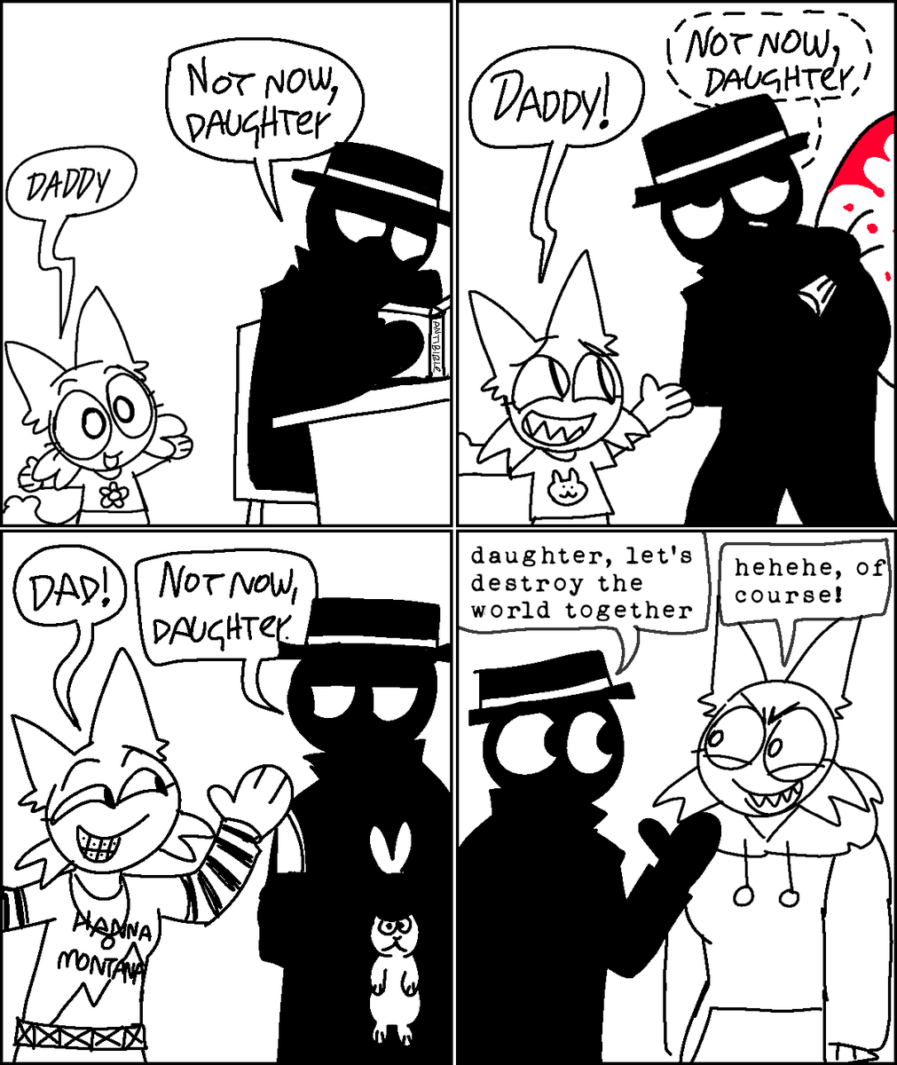 Calaver1t4's tweet image. Prioridades 
#sprunki #wendasprunki #blacksprunki