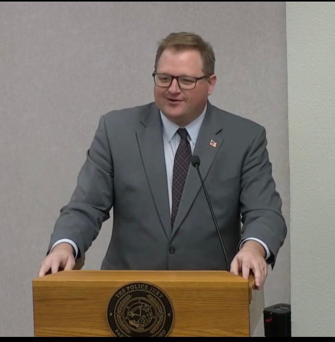 Honored to update the Calcasieu Police Jury about my race for the Louisiana Supreme Court! I am always happy to share my passion for protecting our families and constitution!