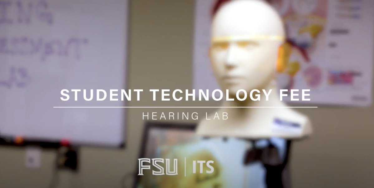 floridastateITS's tweet photo. FSU students in the College of Communication and Information pursuing a degree in communication disorders can gain experience and training in the Hearing Assessment Lab, Which the Lab has been able to achieve thanks to the Student Tech Fee. https://t.co/2R7wAhE5c5 #FSUTech https://t.co/pGU2HfTnNa