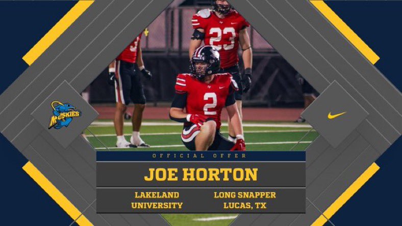 Joe Horton (@joeh_42_) on Twitter photo #AGTG blessed to receive my 7th offer to continue my career at <a href="/LUMuskieFB/">Lakeland Football</a> <a href="/CoachLehto/">Joey Lehto</a> <a href="/CoachBMurdock/">Coach Murdock</a> <a href="/ToddDodgeFBcamp/">Todd Dodge</a> <a href="/CoachLedford/">Ryan Ledford</a> <a href="/coach_kiefer/">Cole Kiefer</a> <a href="/dbranscom/">David Branscom</a> #AGTG blessed to receive my 7th offer to continue my career at <a href="/LUMuskieFB/">Lakeland Football</a> <a href="/CoachLehto/">Joey Lehto</a> <a href="/CoachBMurdock/">Coach Murdock</a> <a href="/ToddDodgeFBcamp/">Todd Dodge</a> <a href="/CoachLedford/">Ryan Ledford</a> <a href="/coach_kiefer/">Cole Kiefer</a> <a href="/dbranscom/">David Branscom</a>
