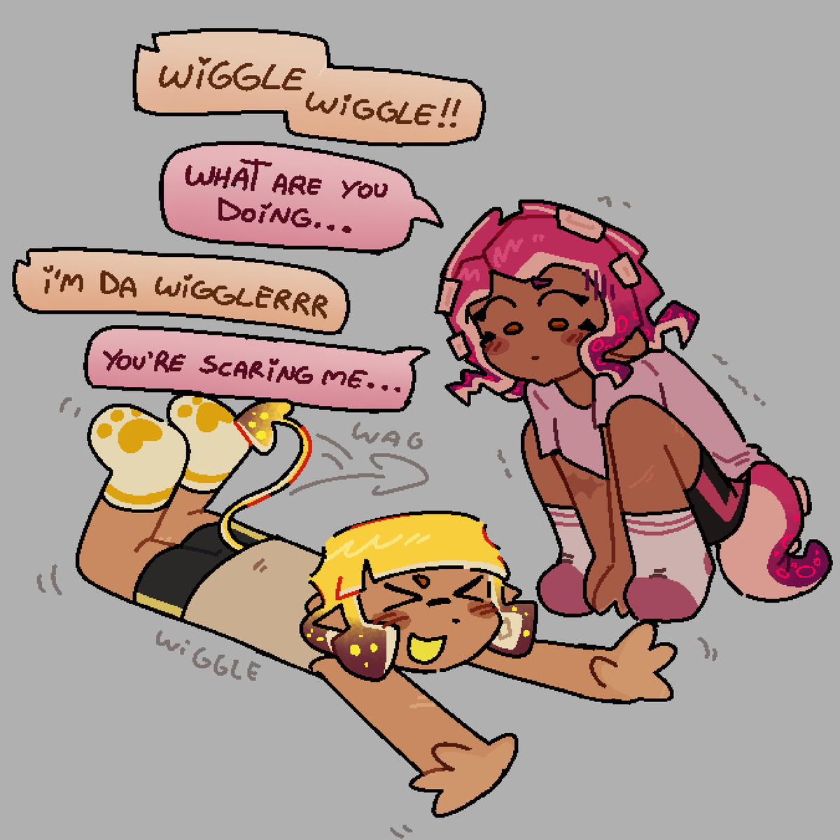 GayPuppycat's tweet photo. da wigglerrrrrrrrrrrrrr

#splatoon #agent32 https://t.co/Mhl6ltscQE