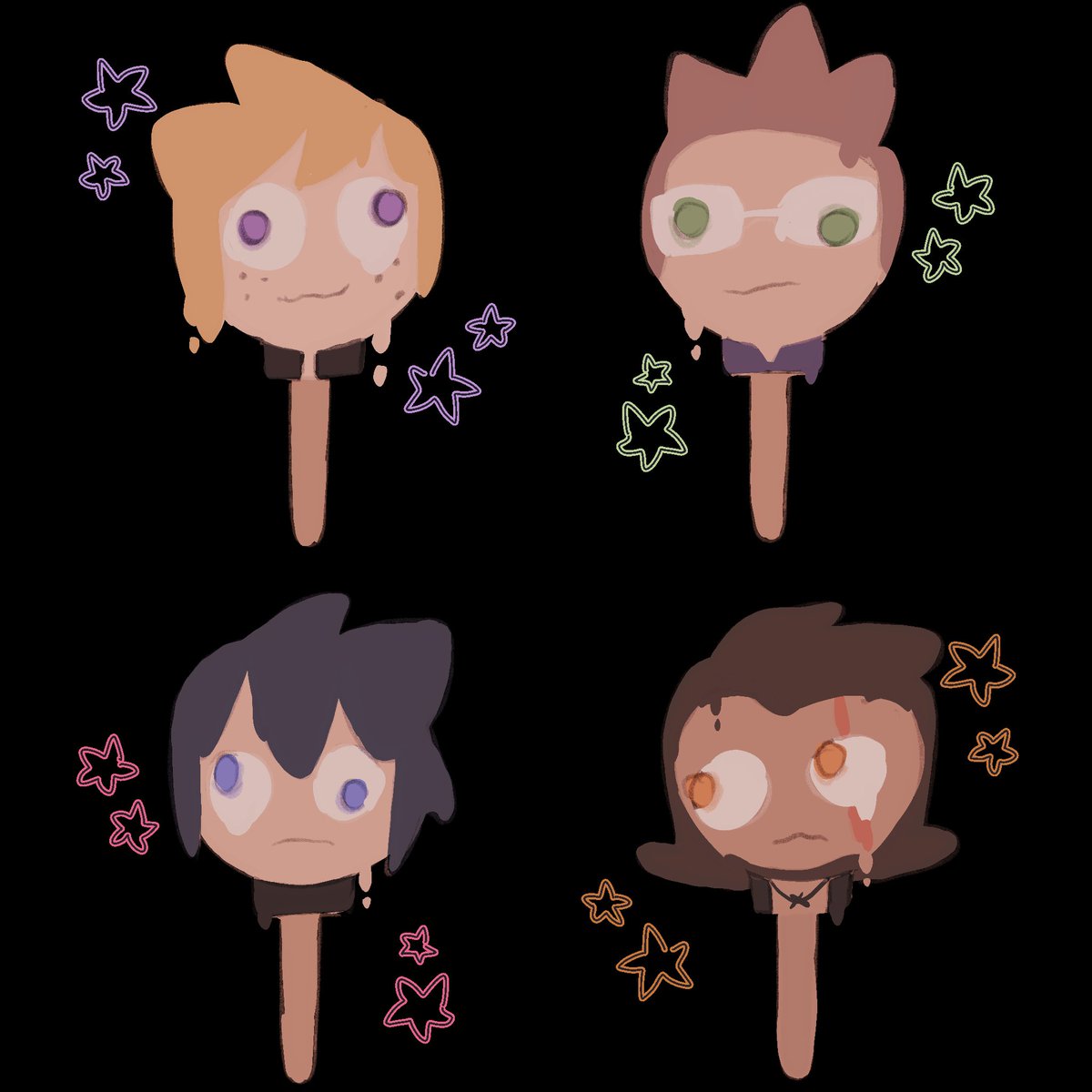 chocobros as popsicles yippeee
#ffxv