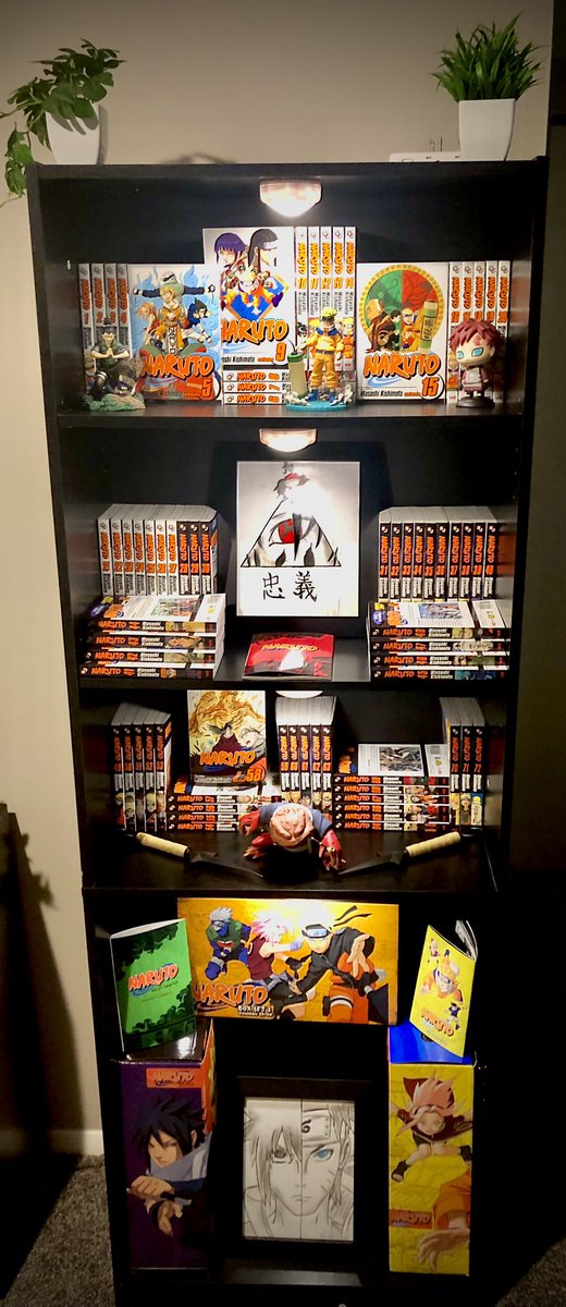 captain_Zayy's tweet photo. Finally put together the Naruto manga collection ✅ https://t.co/C7Yc0Uy0jm