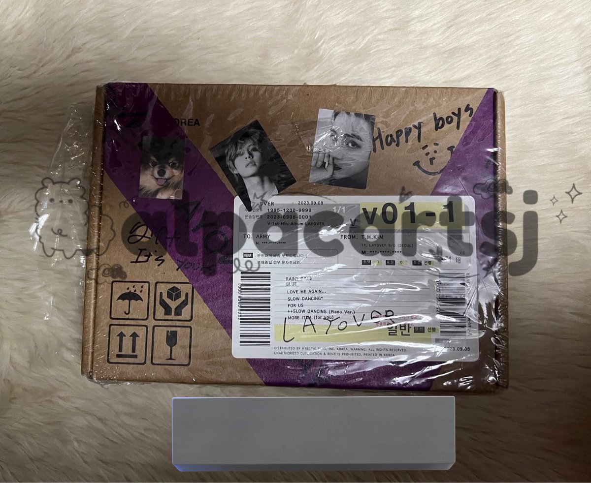 alpacartsj's tweet photo. ੈ✩‧₊˚ #alpacartsj_deals || wts lfb bts ph

 ˗ˏˋ SEALED LAYOVER (PURPLE VER) ´ˎ˗
 
·˚ ༘ ₱550
·˚ ༘ price + pf + lsf 
·˚ ༘ j&amp;t / lbc
·˚ ༘ payo or dop

🏷️ sealed album layover v taehyung solo album https://t.co/EqOIjXgBsX