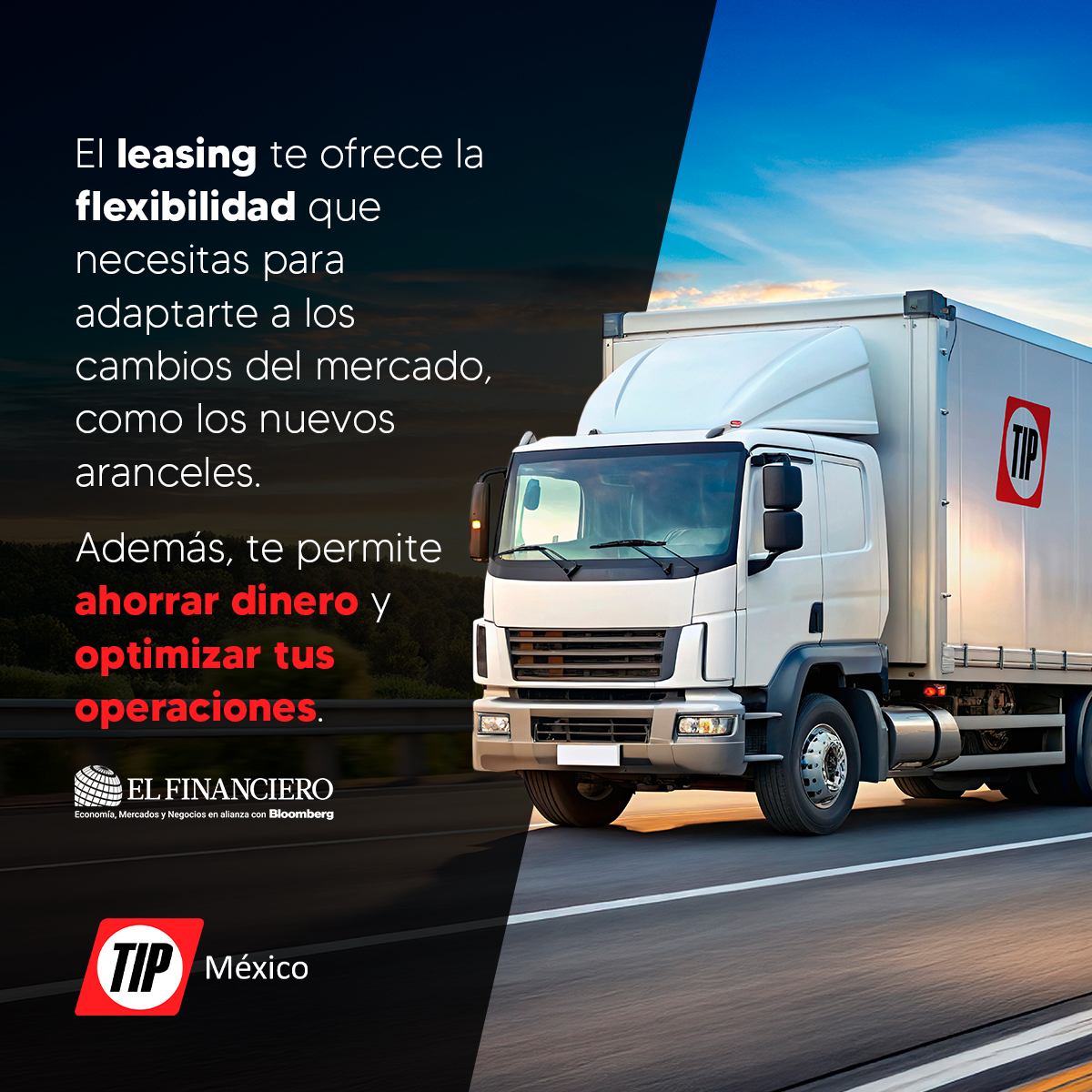 TIPMexico's tweet image. 📢¿Sabías que el arrendamiento vehicular es la clave para mantener tu negocio de transporte a flote? Descubre por qué en la siguiente nota 👉 bit.ly/40jFOxr #TIPMéxico #TIPLeasing
