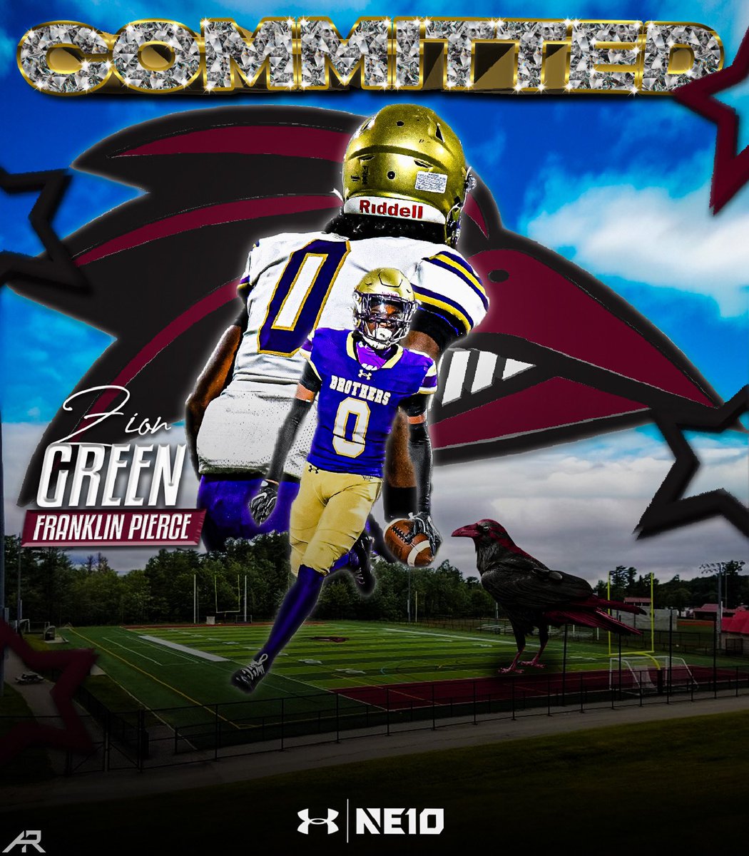 Zion Green (@ziongreen0) on Twitter photo After a great talk with <a href="/CoachJLouisdort/">Coach Jack🇭🇹</a> and <a href="/CoachJT_Hiscoe/">JT Hiscoe</a> I’m excited to announce my commitment to Franklin Pierce University! I would like to thank all of my coaches and teammates who have helped me throughout this process!
<a href="/CBASyrFootball/">CBA Syracuse Football</a> <a href="/brucewill15/">Bruce Williams</a> <a href="/RealCoachBruno1/">Brian Bruno</a> After a great talk with <a href="/CoachJLouisdort/">Coach Jack🇭🇹</a> and <a href="/CoachJT_Hiscoe/">JT Hiscoe</a> I’m excited to announce my commitment to Franklin Pierce University! I would like to thank all of my coaches and teammates who have helped me throughout this process!
<a href="/CBASyrFootball/">CBA Syracuse Football</a> <a href="/brucewill15/">Bruce Williams</a> <a href="/RealCoachBruno1/">Brian Bruno</a>