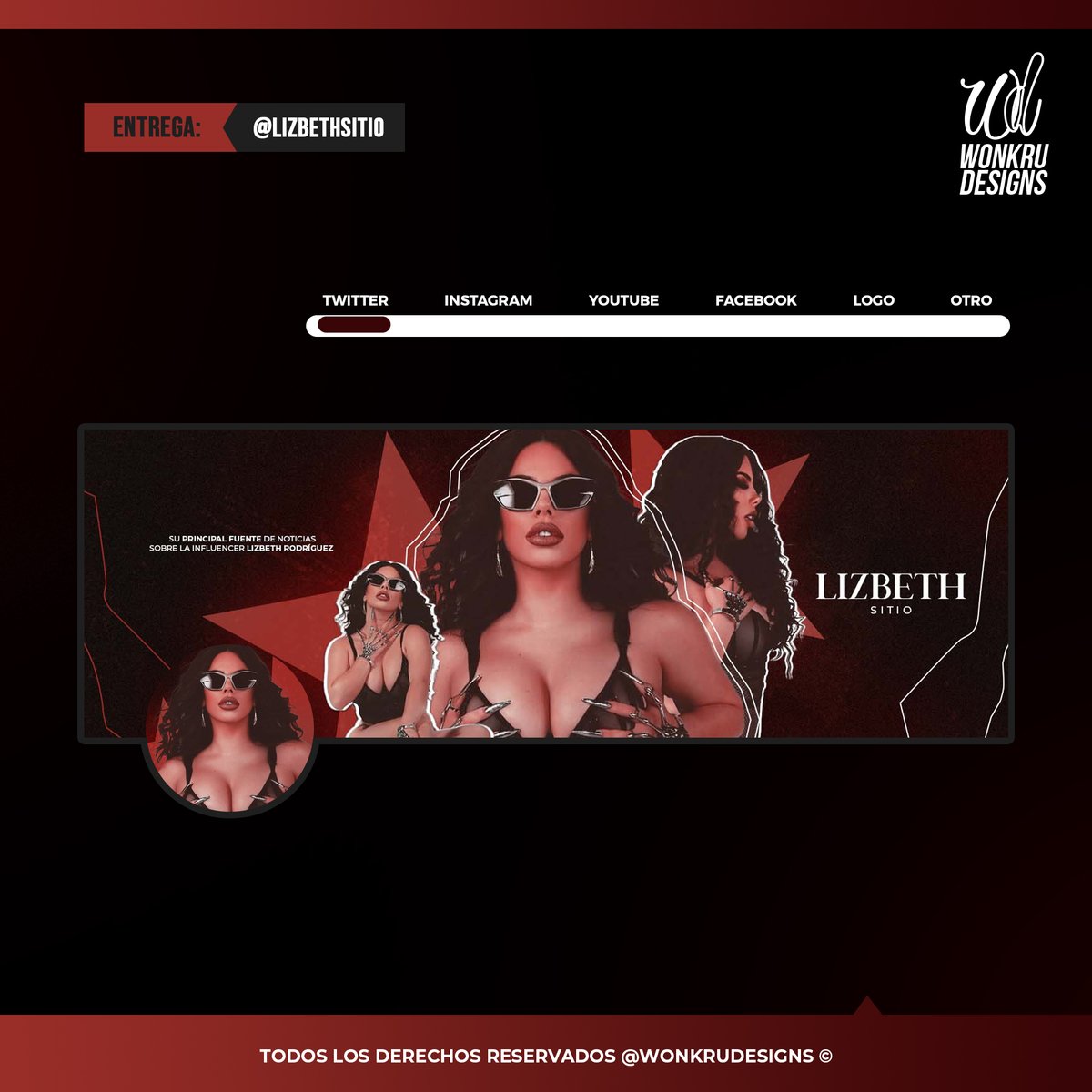 Nuevo diseño para <a href="/LizbethSitio/">Lizbeth Sitio</a> 
¡Gracias por tu pedido! 

© Wonkru Designs.